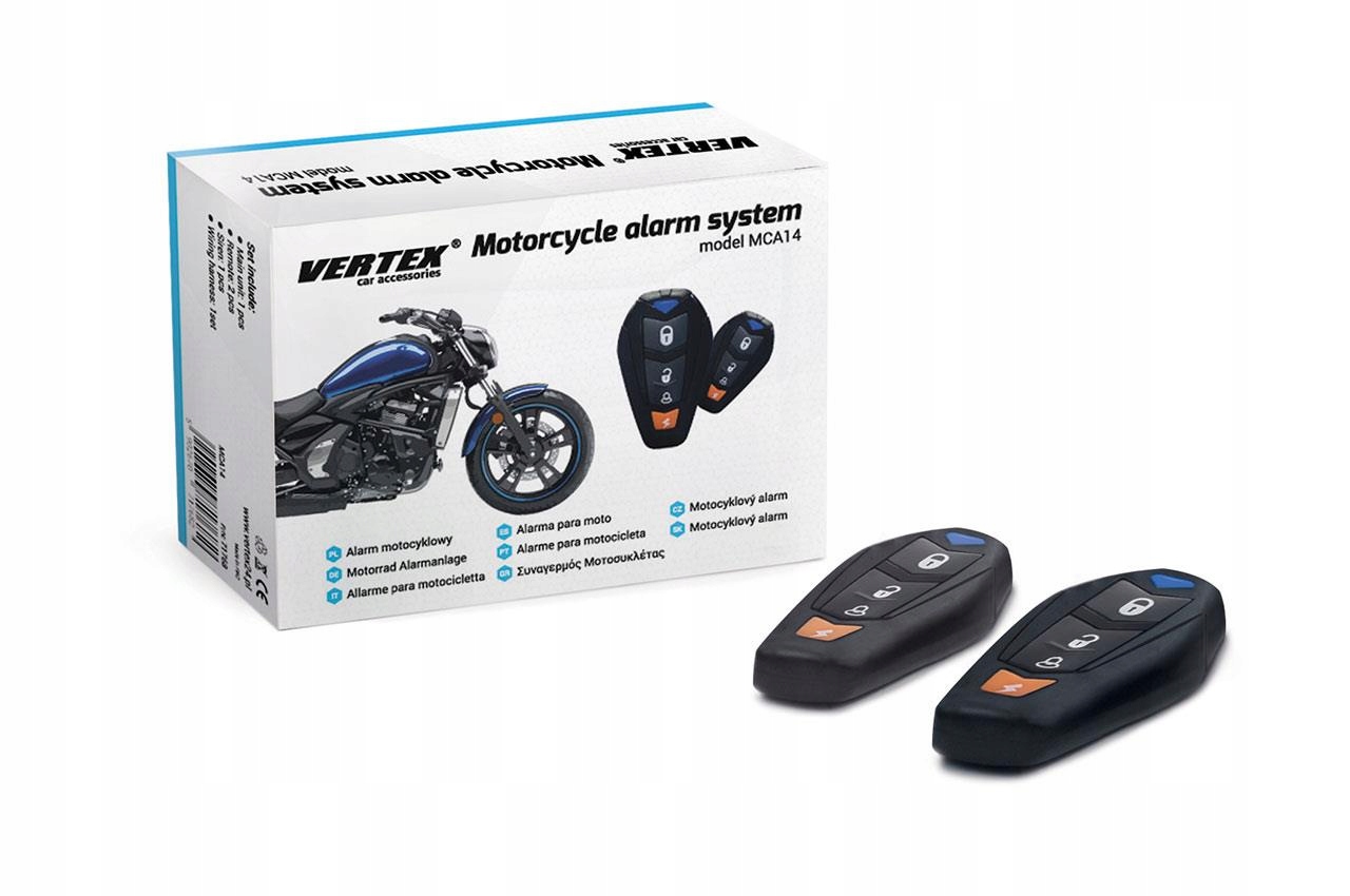 ALARM DO SKUTERA QUADA MOTOCYKLA MOTORU 2 PILOTY 5903293011034 Za 99 77