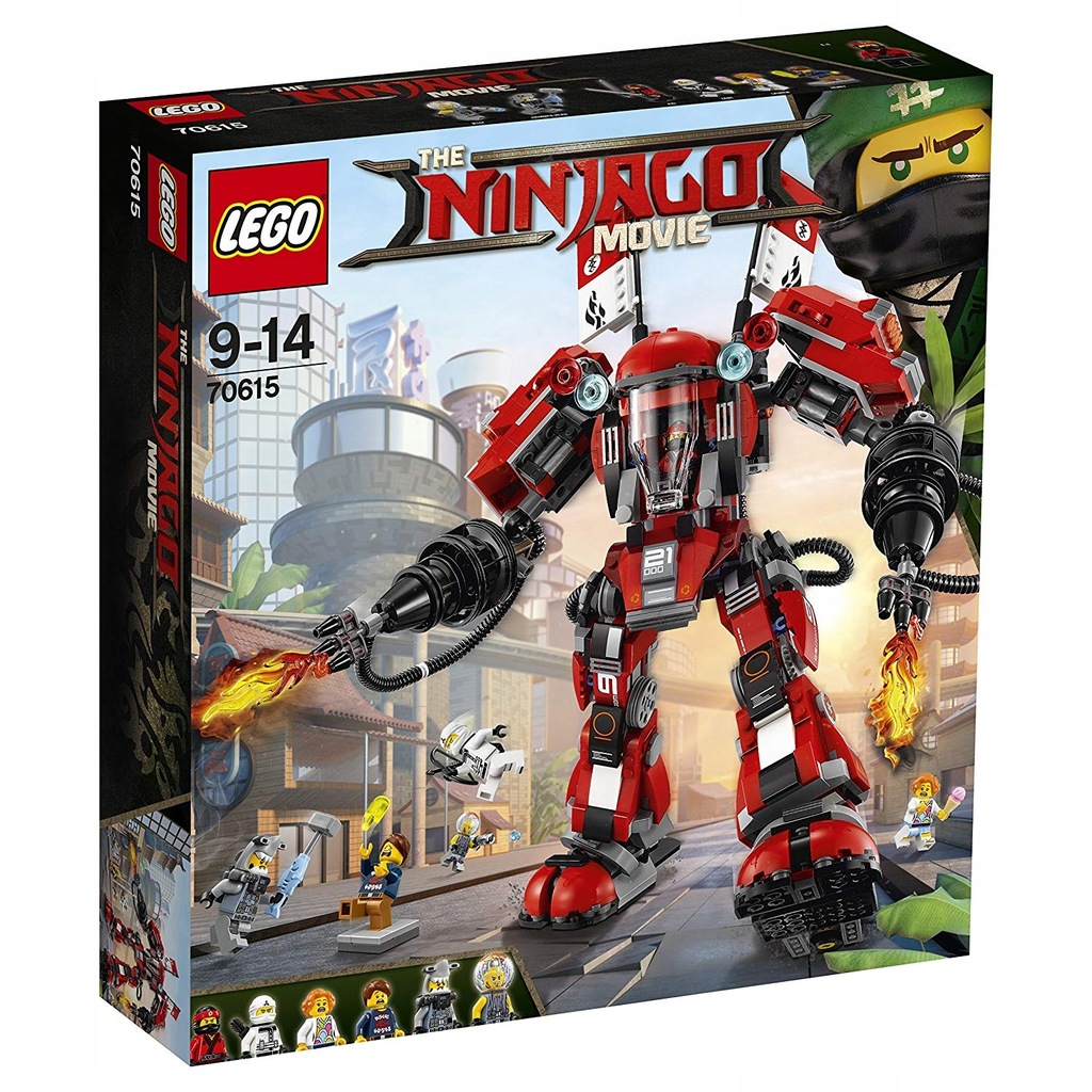 Hit Cena Lego Ognisty Robot Ninjago Movie