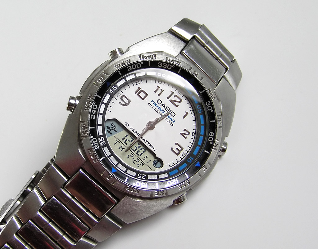 Mocny Metalowy Zegarek Casio Amw Fishing Gear