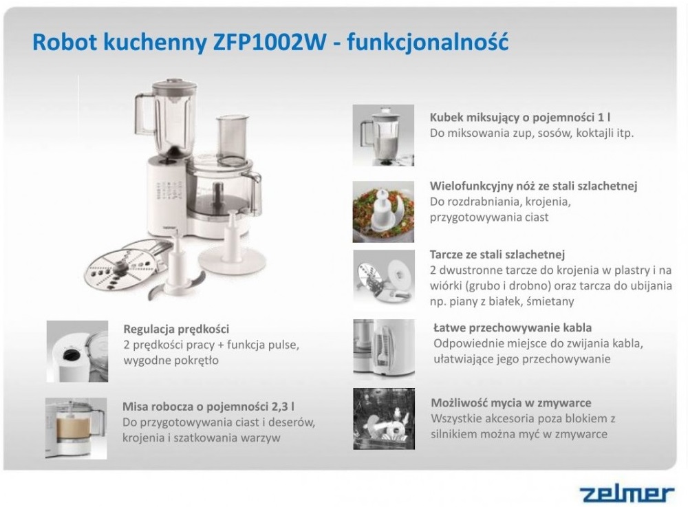 Robot Blender Zelmer Malakser Zfp W Tarcza Oficjalne