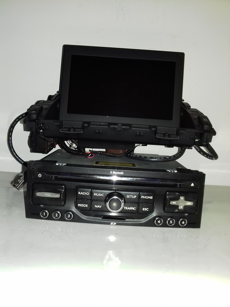 Peugeot 3008 5008 Radio Nawigacja RENG D Mapy 7312627392 Oficjalne