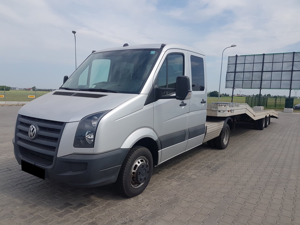 AUTOLAWETA VW CRAFTER Z NACZEPĄ 10 5M WYNAJEM 7154919552 oficjalne