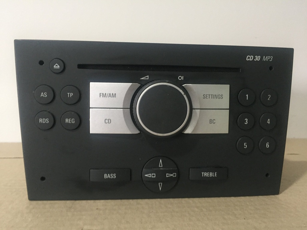 OPEL MERIVA TIGRA VECTRA VIVARO RADIO CD MP3 CD30 7188372159