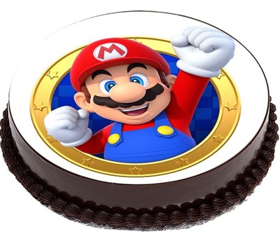 OPŁATEK Opłatki ZESTAW na TORT super mario 11deko 12209482263 Allegro pl