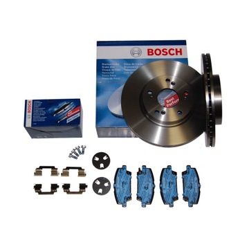 Bosch диски + колодки HONDA CIVIC VIII FK FN спереду