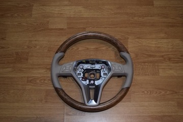Рулевое колесо кожа дерево MERCEDES W207 W212 W218CLS