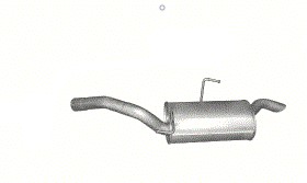 Глушник Fiat Scudo 2,0 00-06R.+хомут