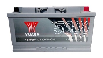 Аккумулятор 100ah 900a P+ Yuasa Silver YBX5019