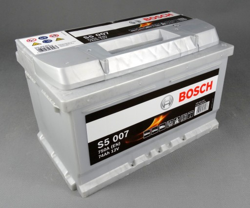 Akumulator BOSCH 12V 74Ah/750A S5 278x175x175 B13 - 11