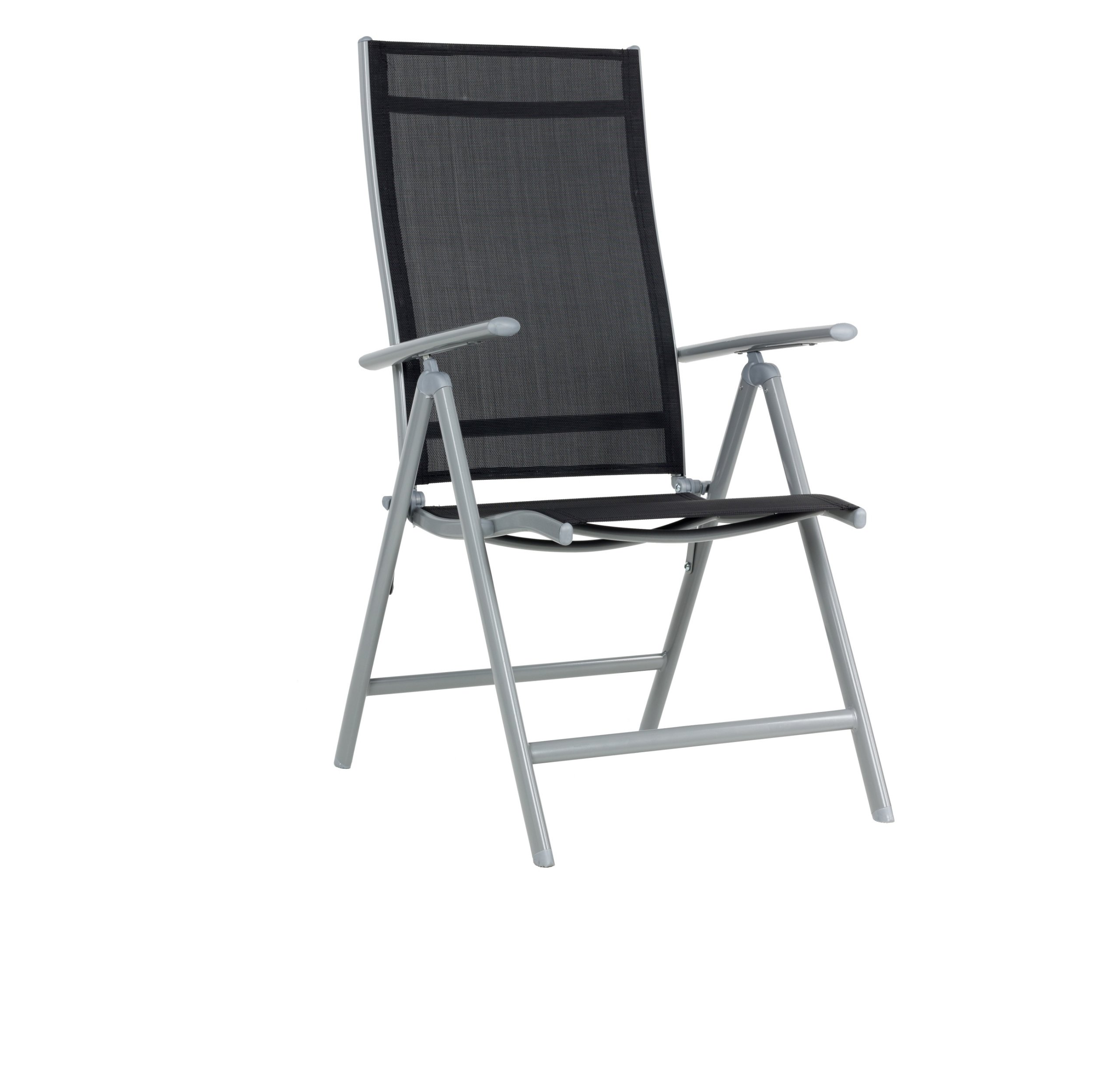 

Fotel ogrodowy Happy Garden Moderno srebrny czarny