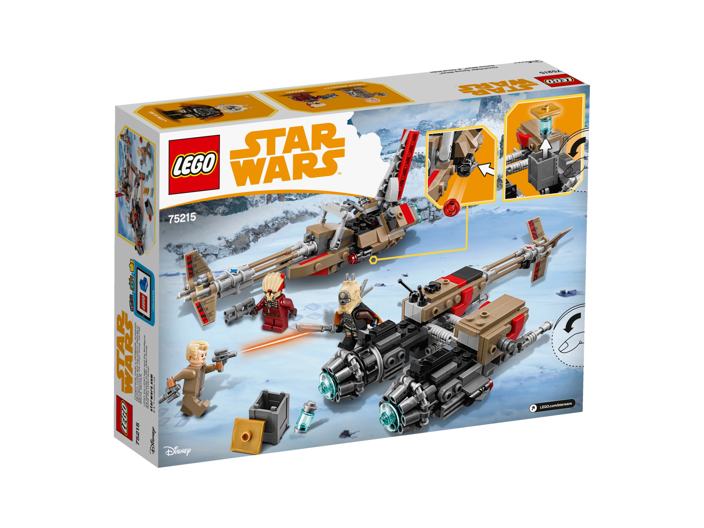Lego 75215 Star Wars Koloběžky jezdců mraků
