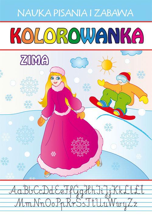

Kolorowanka Zima