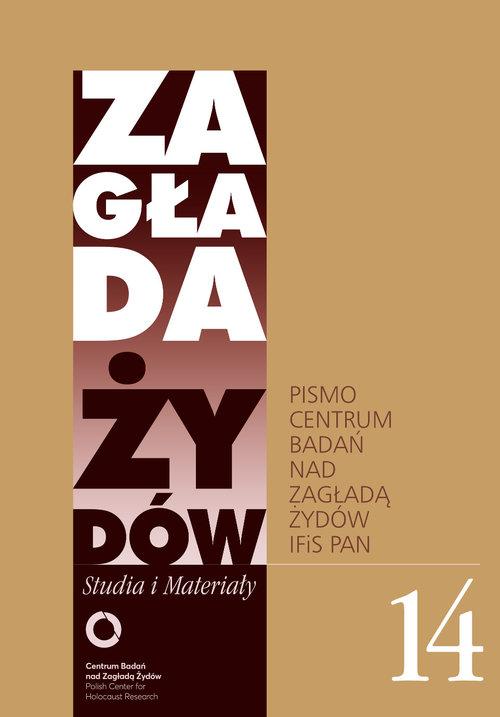 

Zagłada Żydów Studia i Materiały