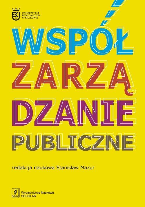 

Współzarządzanie publiczne Mazur Stanisław