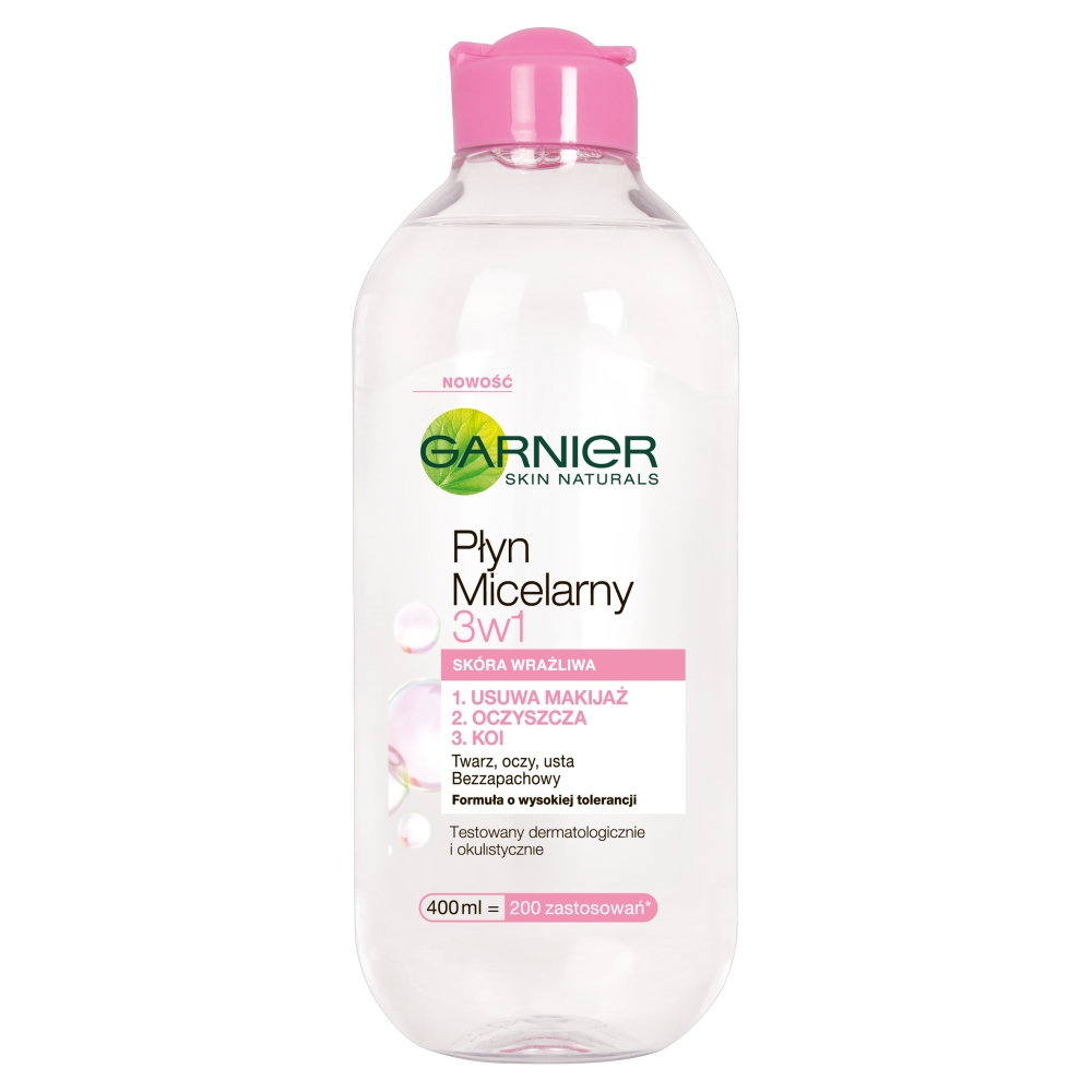 

Płyn micelarny Garnier 3w1 400 ml