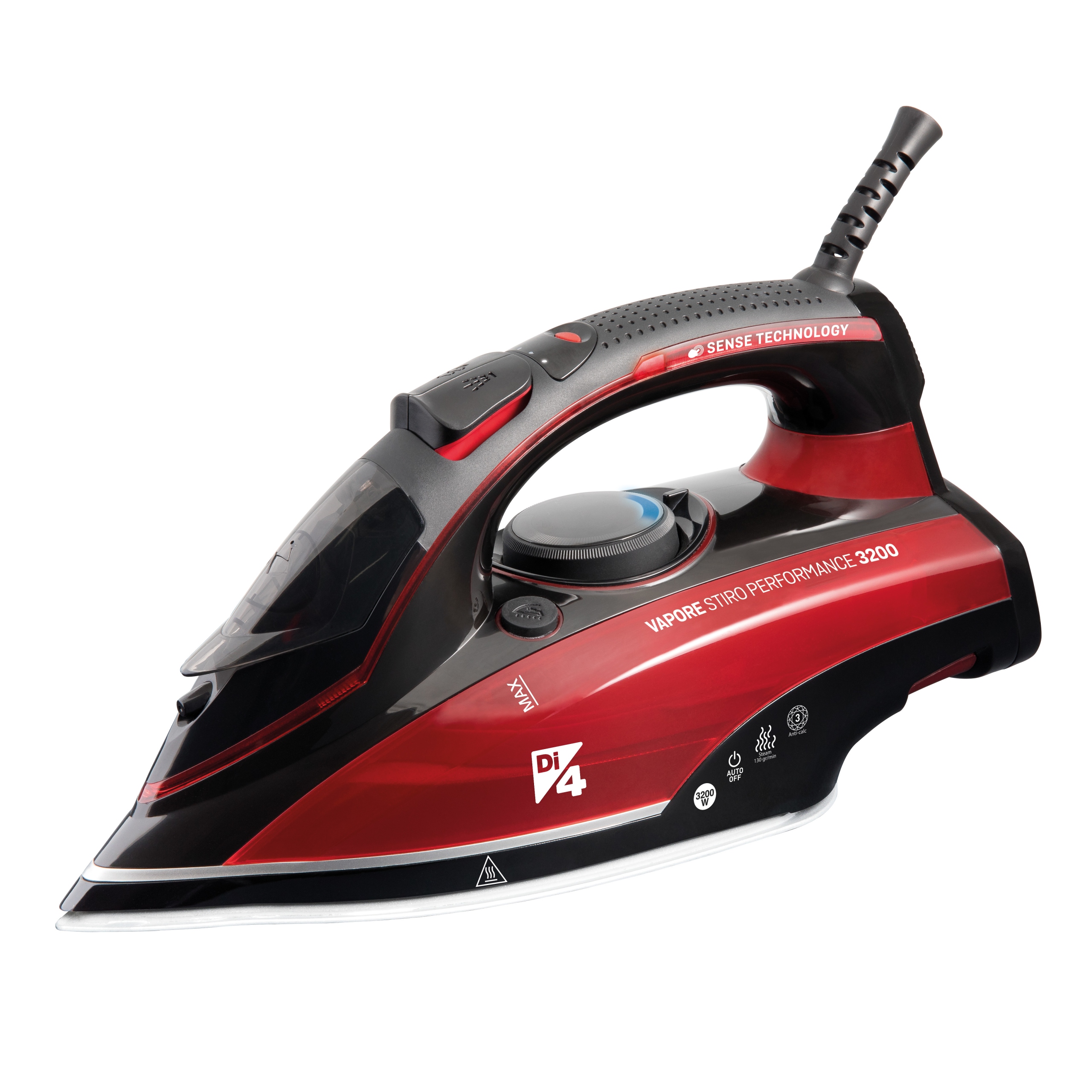 

Żelazko Di4 Vapore Stiro Performance 3200W Strażak