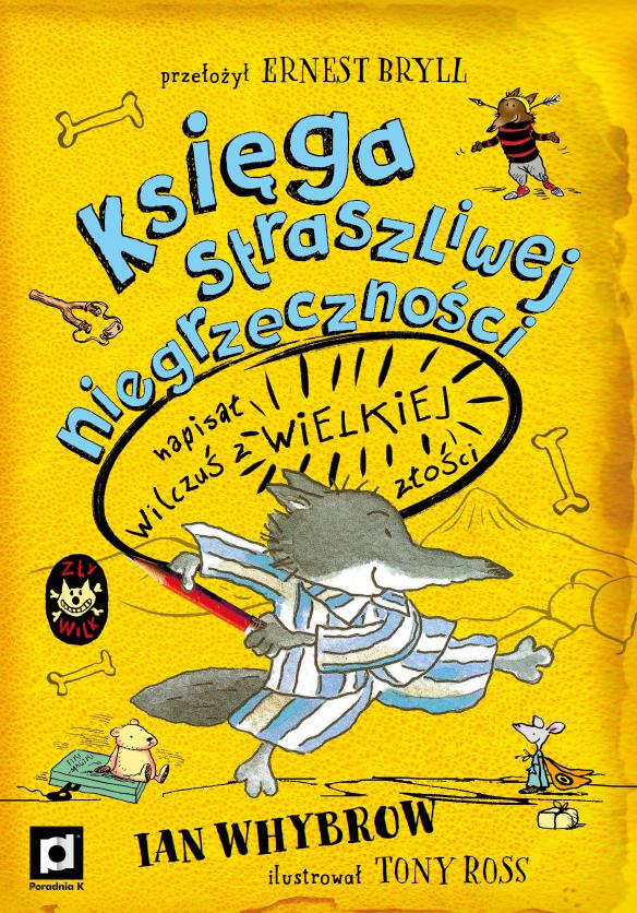 

Księga straszliwej niegrzeczności napis