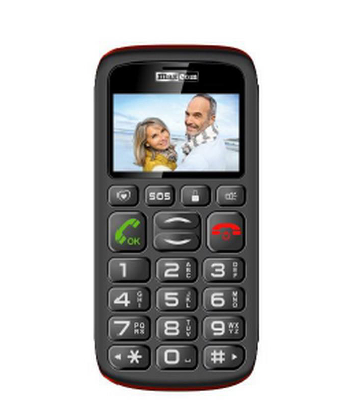 

Telefon komórkowy Maxcom MM428BB czarny-czerwony