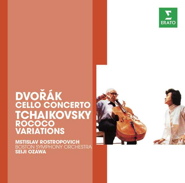 Rostropovitsch, Ozawa Dvorak: Cello Concerto CD-Zdjęcie-0