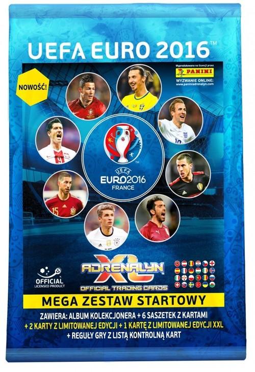 Panini Euro 2016 Zestaw Startowy Unikat Archiwalny Kolekcjonerski Folia