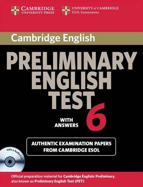 

Cambridge Preliminary English Test 6 Self Study Pa