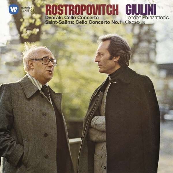 

Rostropovich, Giulini Dvorak Saint-Saens CD