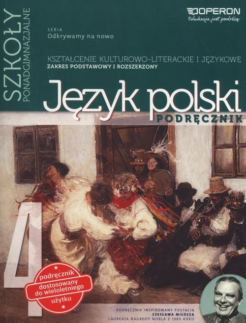 

Język polski 4 Podręcznik Zakres podstaw. i rozsz.