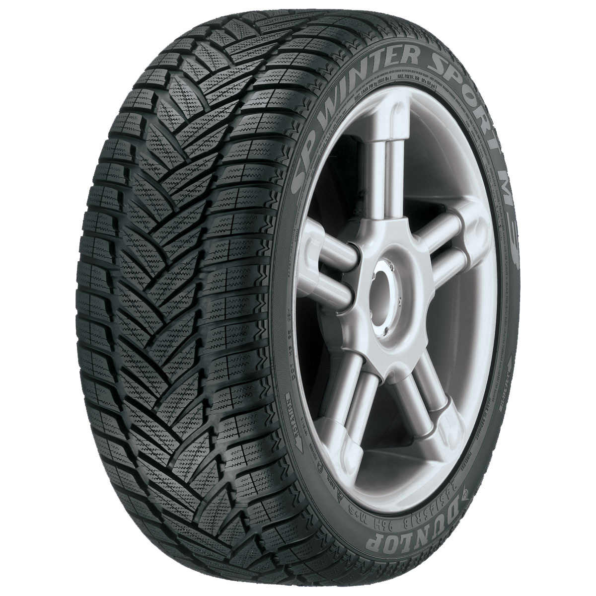 

2x opony 265/60R18 Dunlop Sp Winter Sport M3 110H