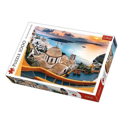 Trefl Puzzle Bajkowe Santorini 10445 1000 el-Zdjęcie-0