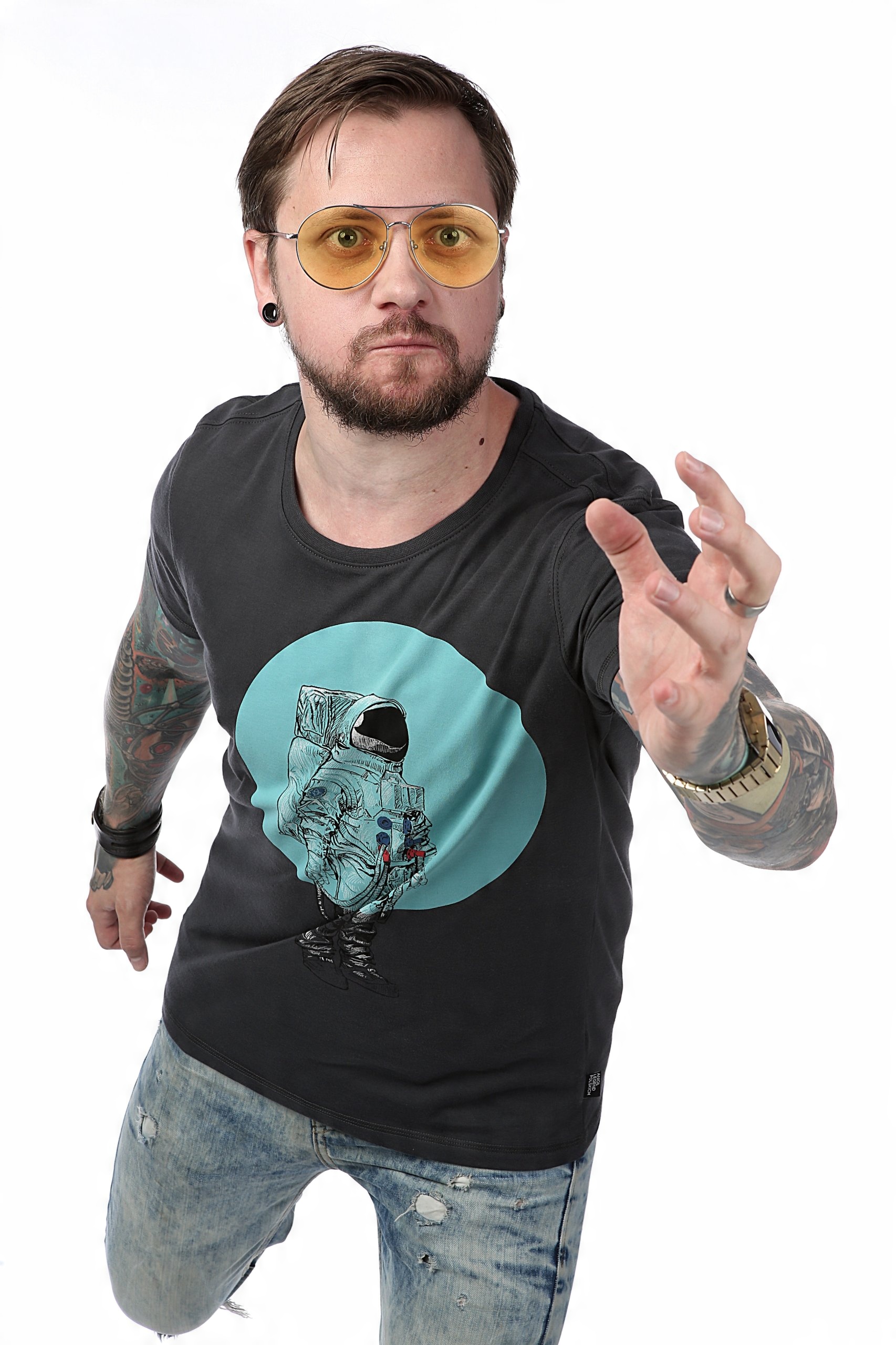 

T-shirt męski Astronauta Legendy Polskie M