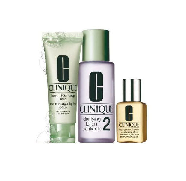 

Clinique Set 3 Step Skin Care System 2 zestaw