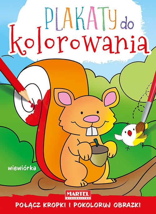

Plakaty do kolorowania Wiewiórka