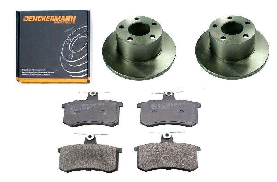 TARCZE KLOCKI AUDI A6 C4 100 C4 TYŁ 245mm KPL