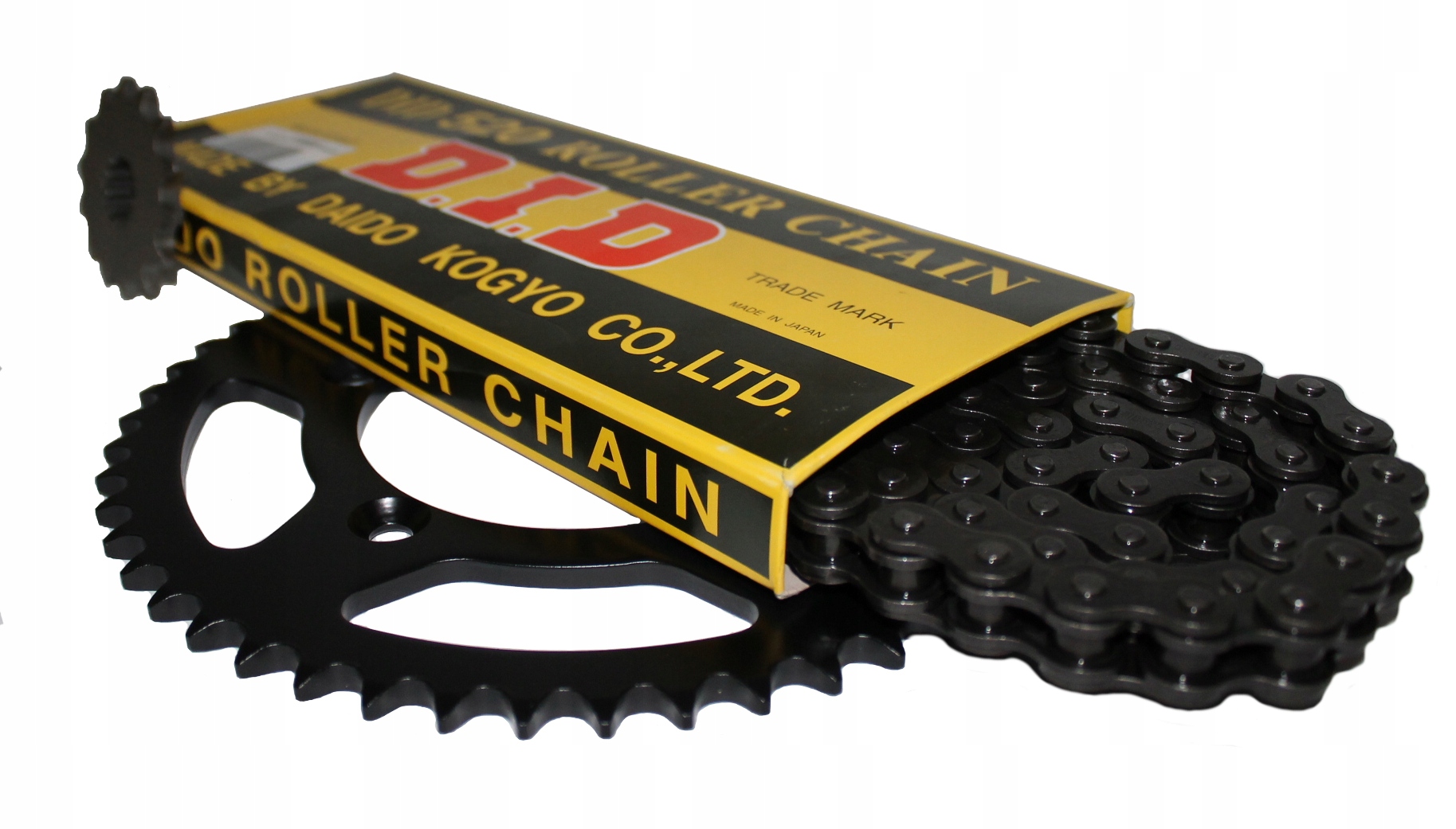 Sada pohonů Yamaha Wr 250 1998r Ozubení japonský řetěz DiD