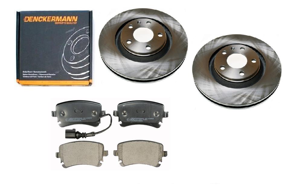 Kotouče Pro Audi A4 B7 8E Zadní 300 mm Sada