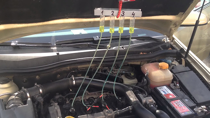 TESTER PRZELEWOWY WTRYSKOW MENZURKI COMMON RAIL Brand Falon Tech