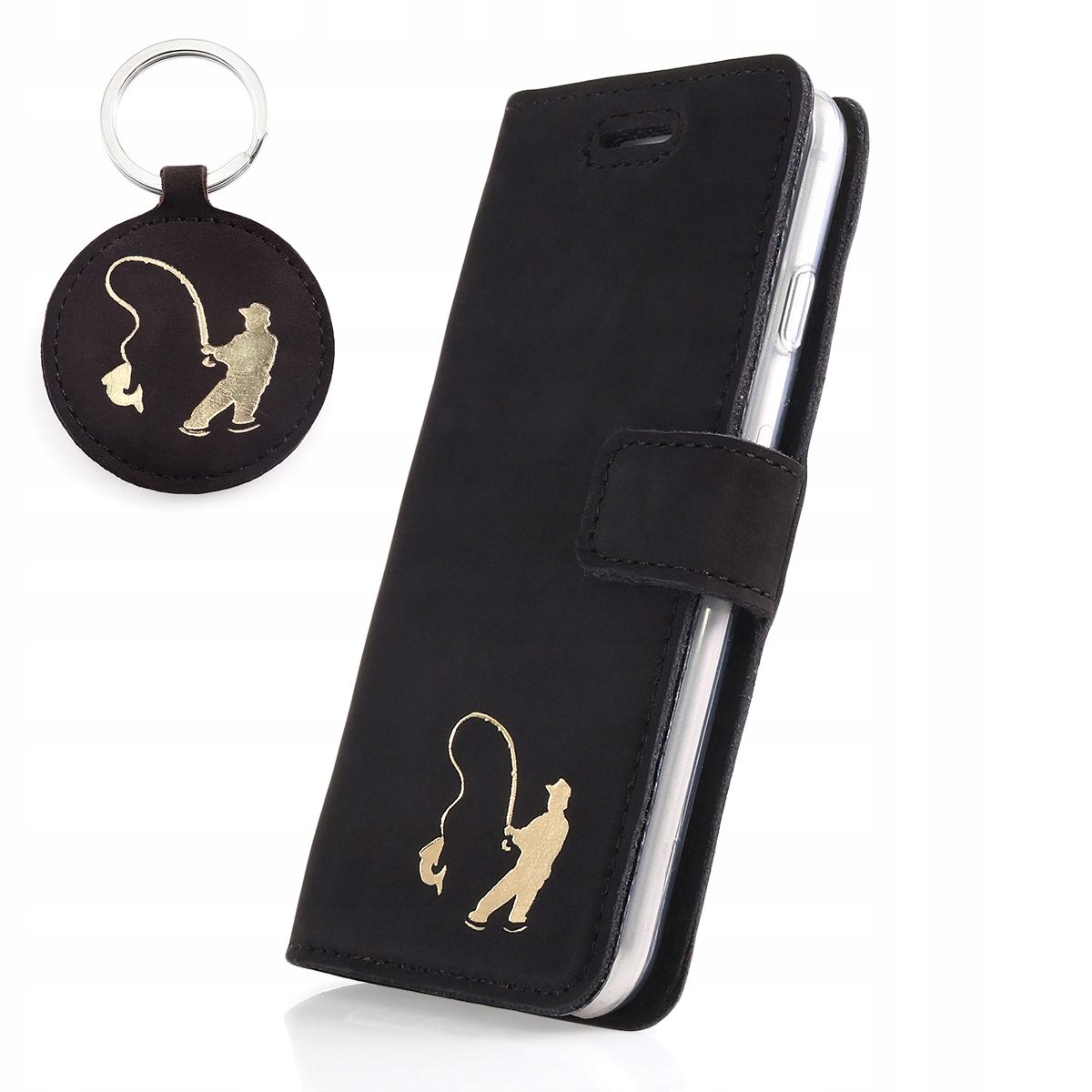 

Surazo Etui Skóra Wędkarz Gold iPhone 7 Plus / 7+