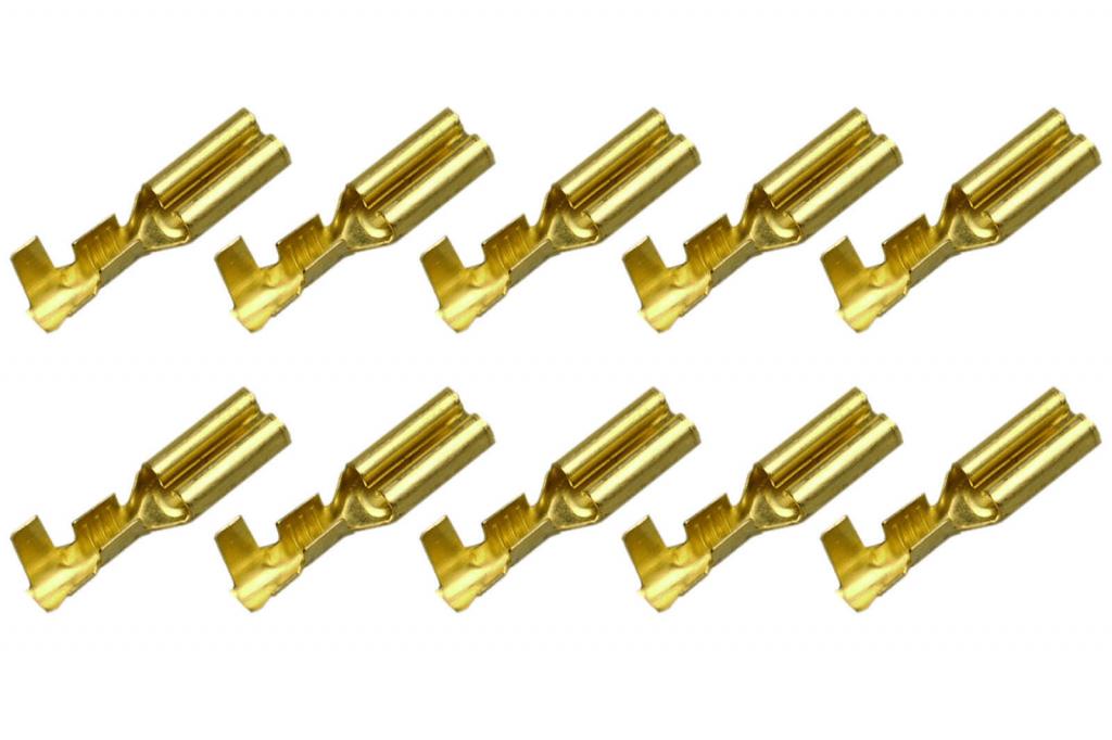 Наконечник соединитель провода лампы динамо x10szt 2,8