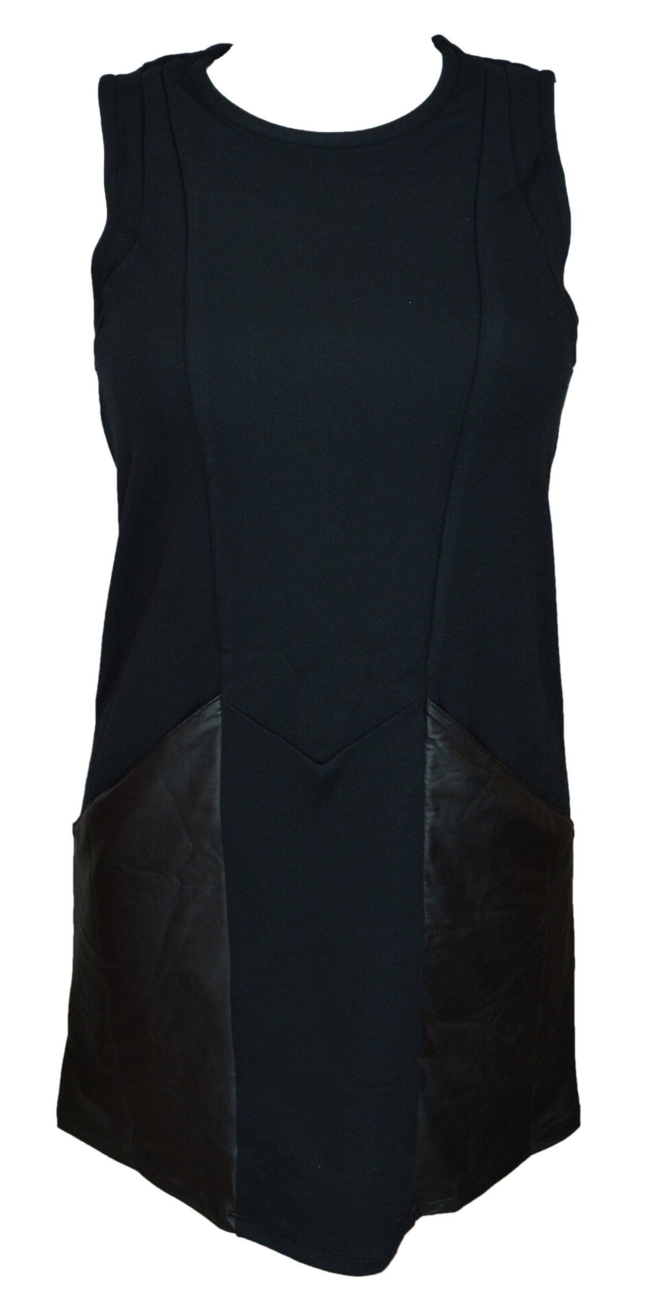 

Tezenis calzedonia sukienka czarna skórka M