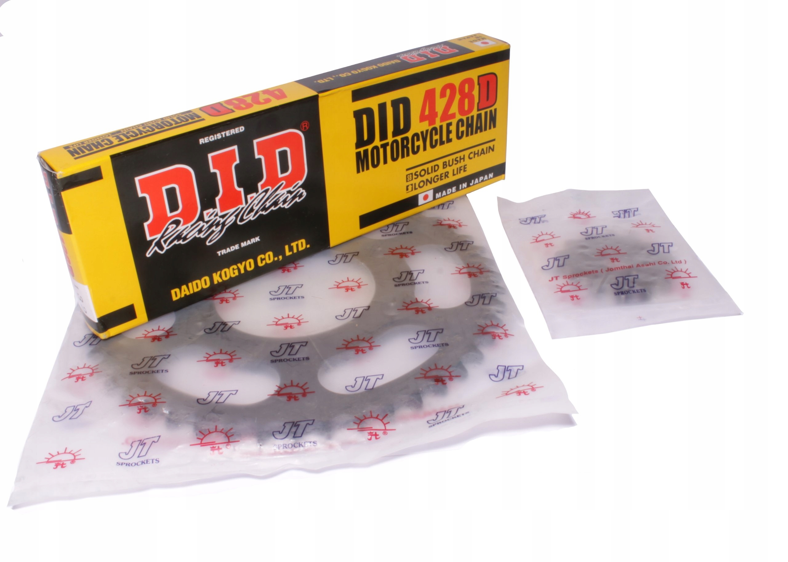 453354345 - Цепь + звездочки Yamaha DTR DT 125 R / RE - DiD !