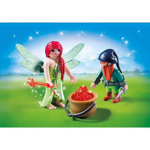 PLAYMOBIL Duo Pack Elf i krasnal 6842 Płeć chłopcy