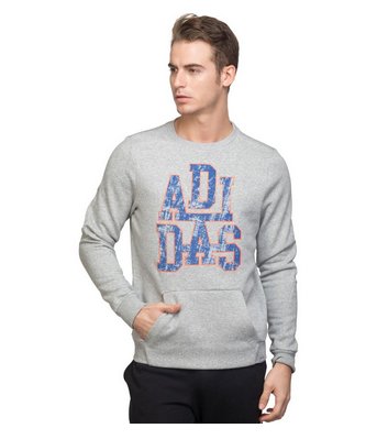 Neo! Nová Bavlněná Mikina Adidas Fleece Sweat Crew M