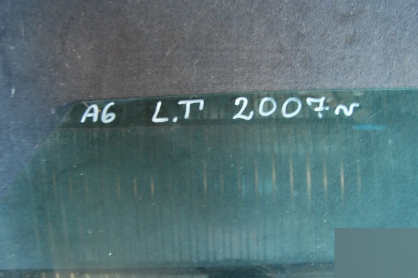 AUDI A6 C6 SZYBA BOCZNA LEWA TYŁ LEWY 2007r Strona zabudowy tył - lewa