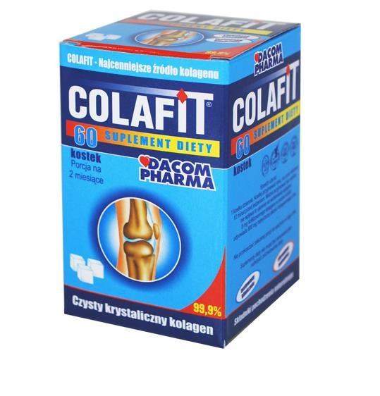 COLAFIT KOLAGEN ZMARSZCZKI REUMATYZM WŁOSY 60 kostek