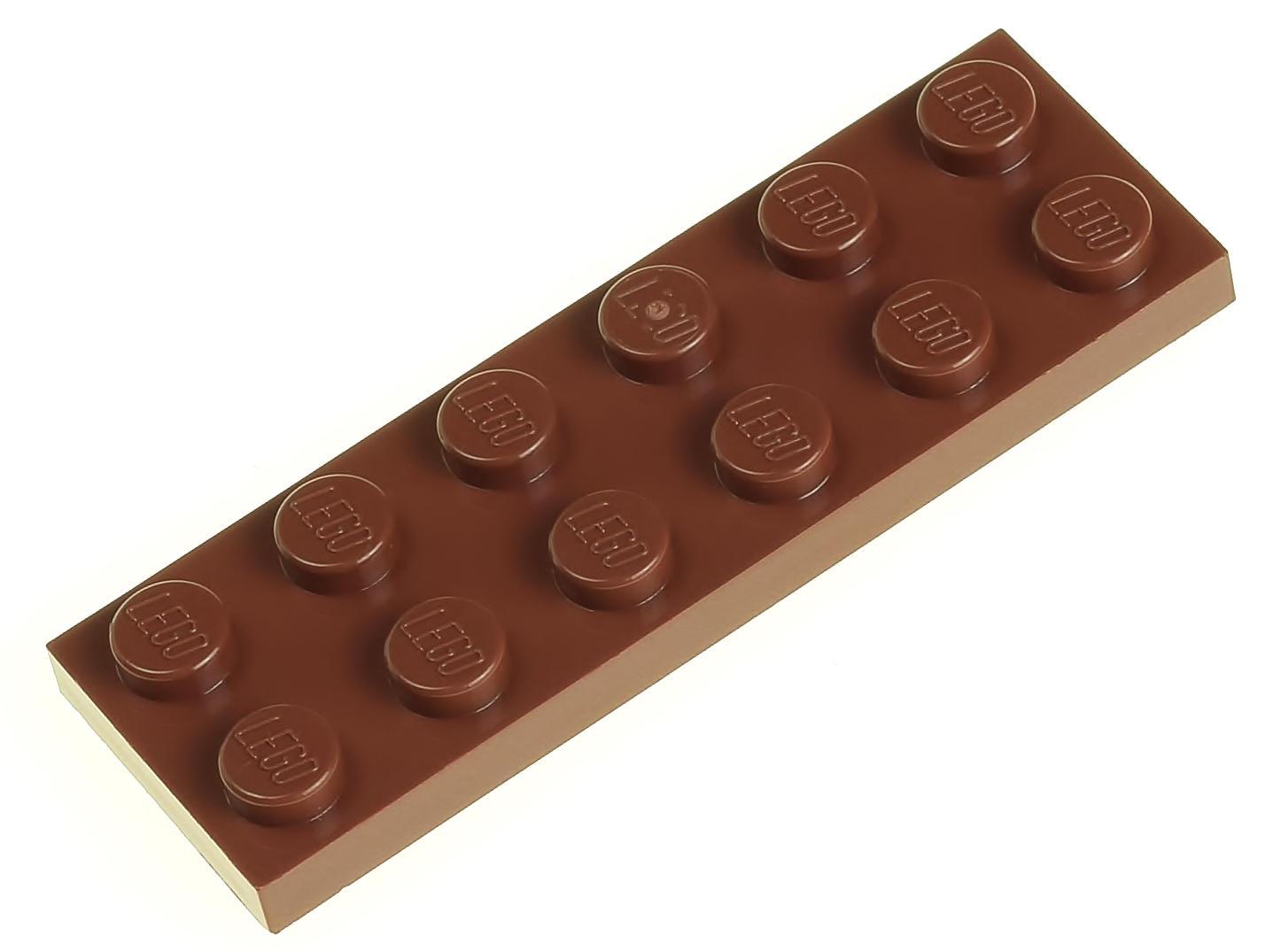 

Lego Płytka zwykła 2x6 3795 brązowa 2 szt.