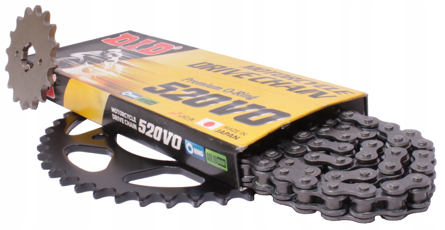 Sada pohonu pro Suzuki Gs 500 E 1994-1998r Ozubení řetěz DiD O-Ring