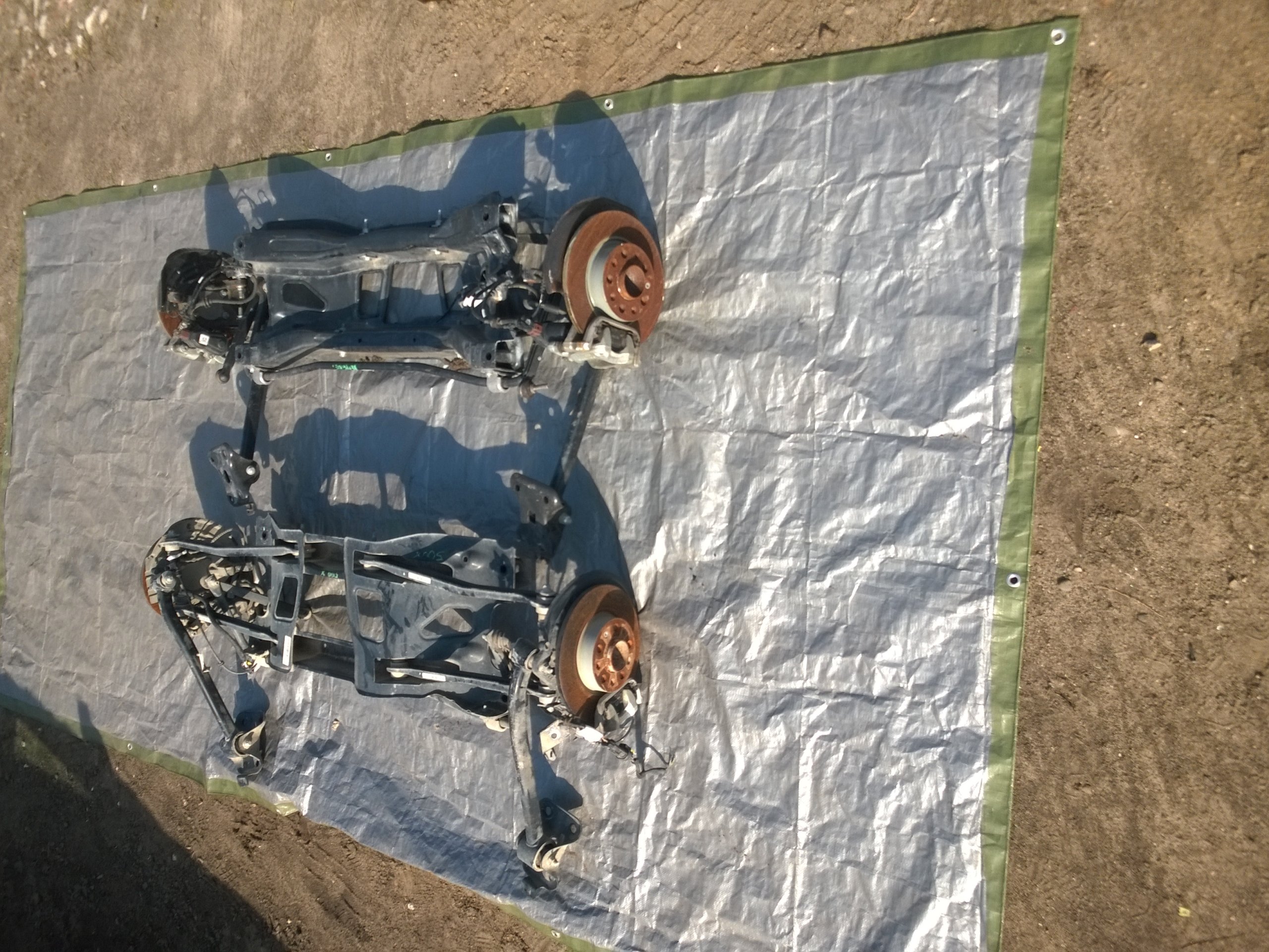 Fiat 500X belka tylna wahacz zwrotnica tył wózek