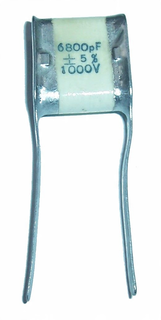 

Kondensator Mikowy SGM-4 6,8nF 1000V Silver Mica