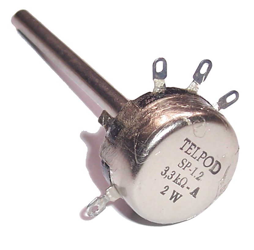 

Potencjometr Telpod SP-1.2 _ 3,3k A 2W oś 80mm