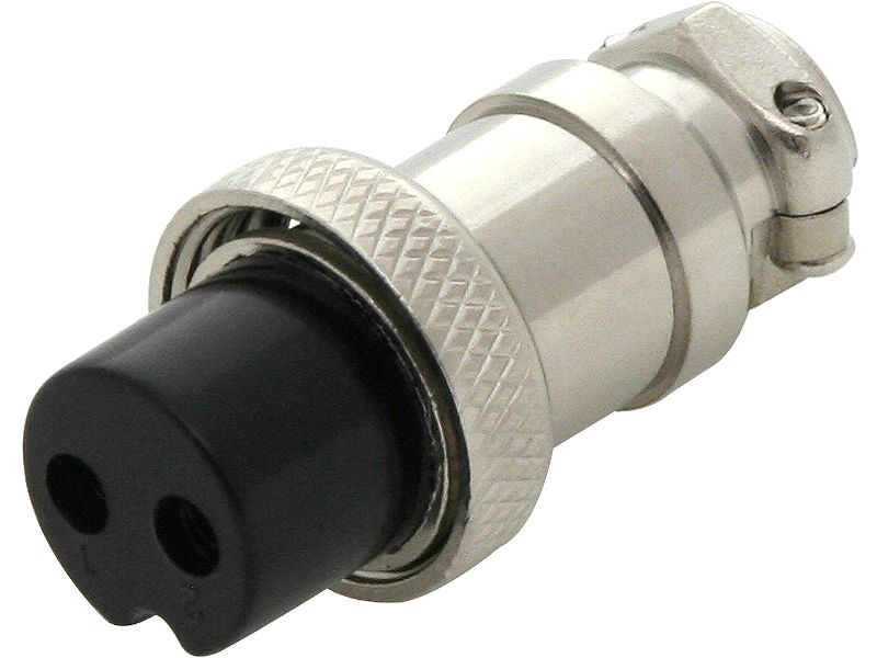 

Wtyk mikrofonowy Cb 2p na kabel